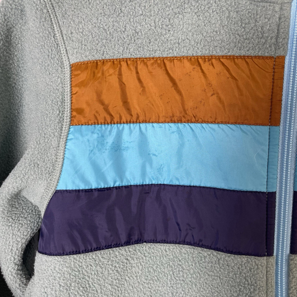 COTOPAXI TECA FLEECE HOODED FULL ZIP JACKET BLUE GORPCORE OUTDOOR SMALL - Picture 5 of 11